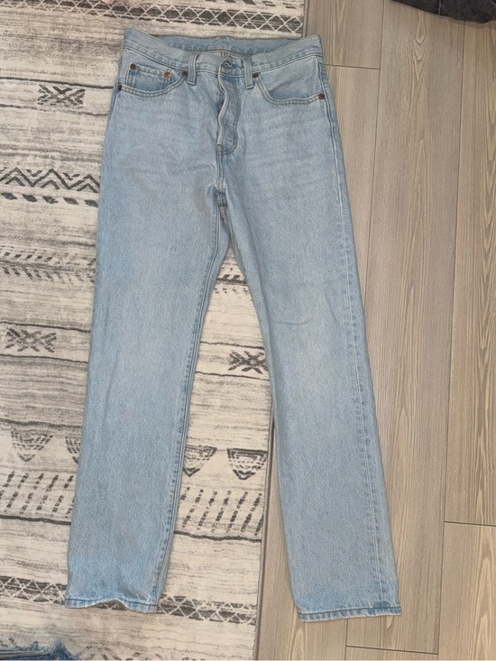Levi's Denim - Levi’s women’s 501 button fly light wash denim jeans